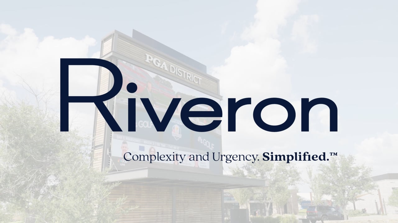 Still from the Riveron managing director retreat film