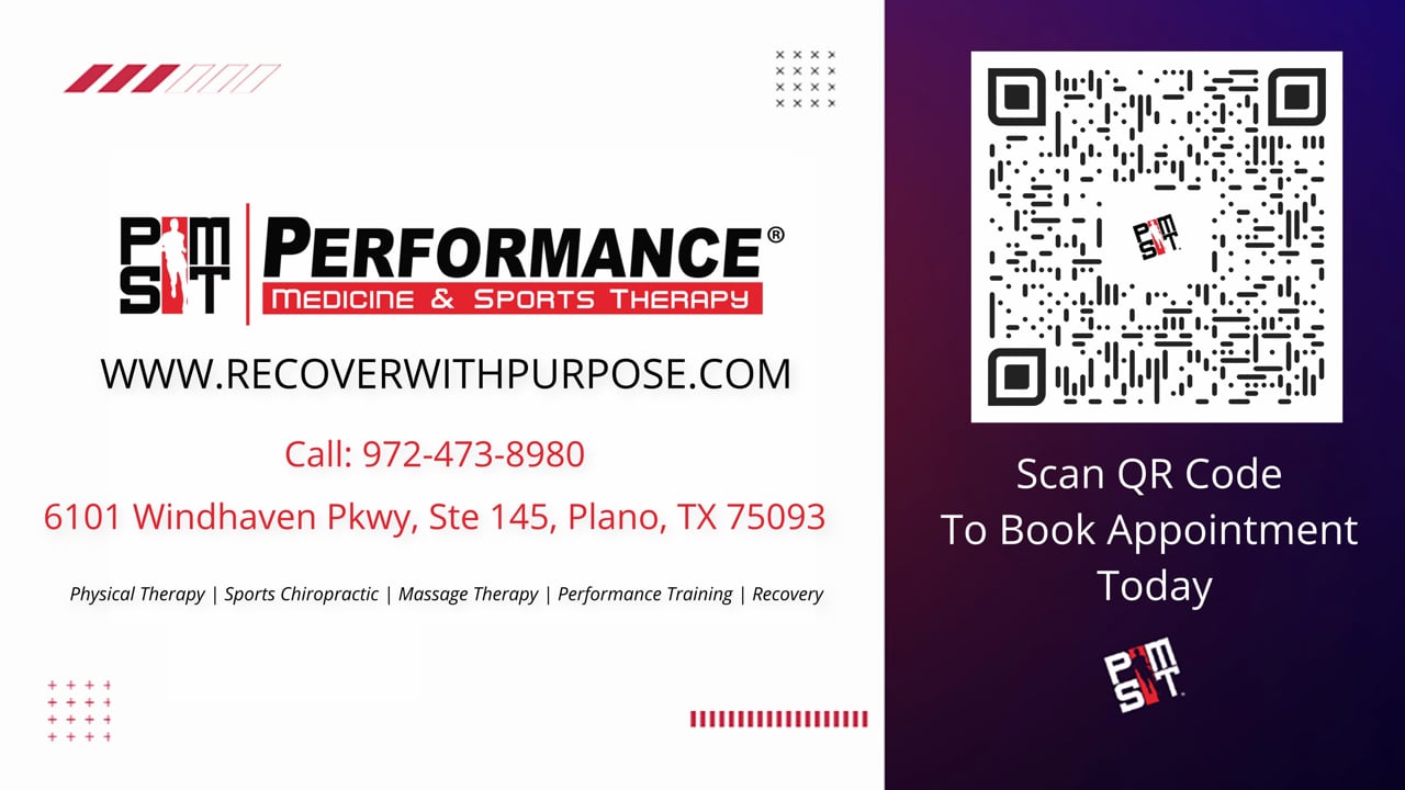 Still from the Performance Medicine Sports Therapy sizzle reel